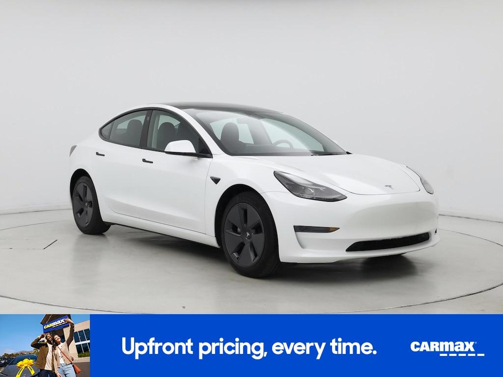 used 2023 Tesla Model 3 car, priced at $27,998