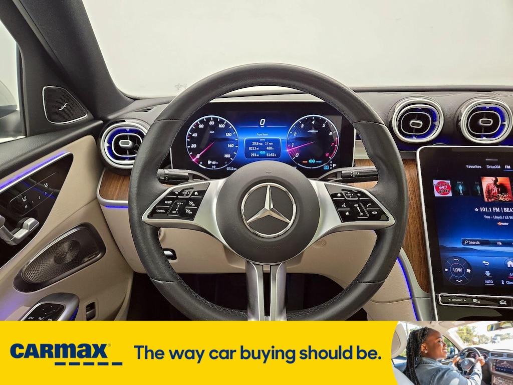 used 2022 Mercedes-Benz C-Class car, priced at $35,998