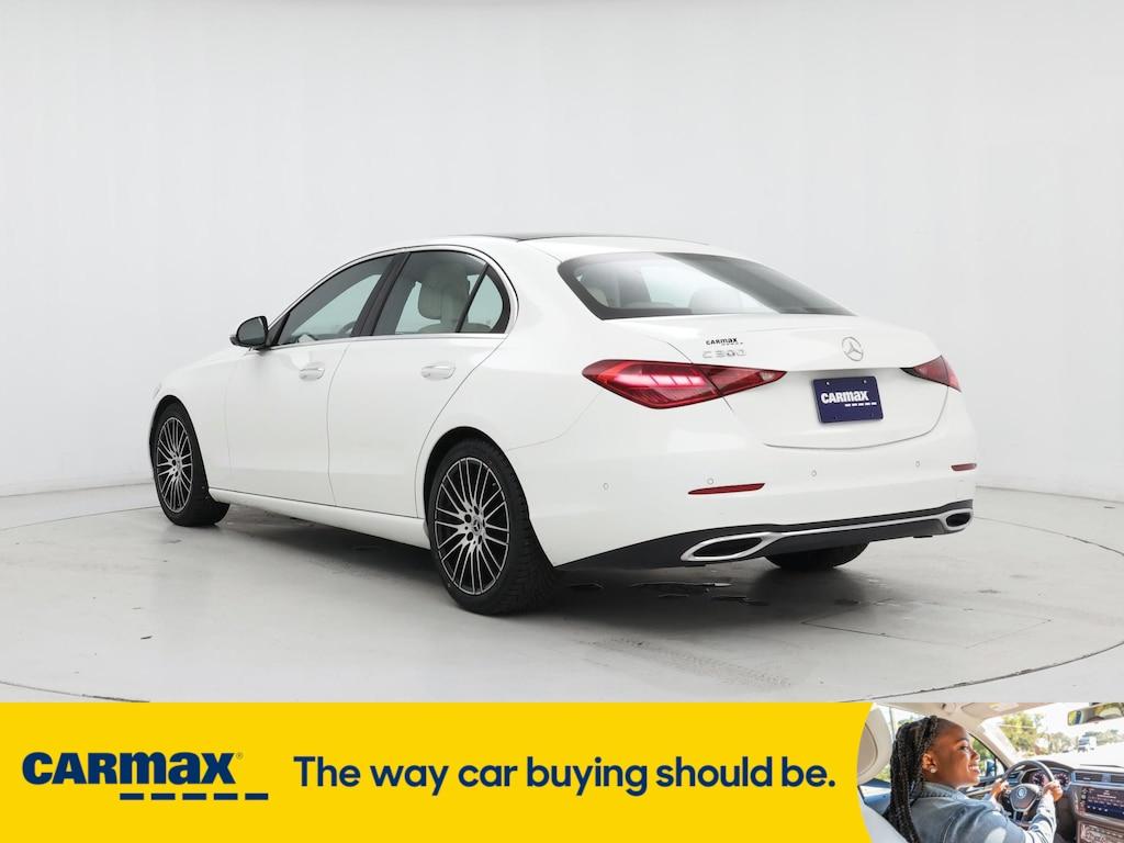 used 2022 Mercedes-Benz C-Class car, priced at $35,998