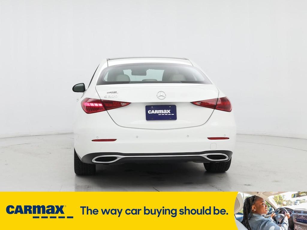 used 2022 Mercedes-Benz C-Class car, priced at $35,998