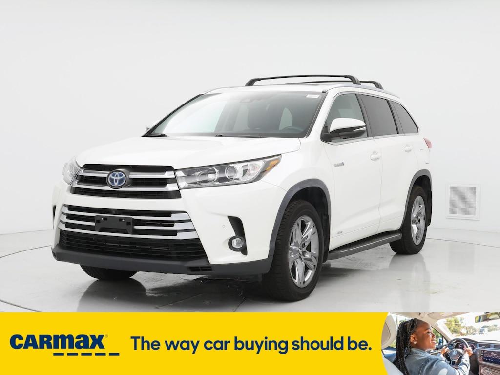 used 2019 Toyota Highlander Hybrid car, priced at $37,998