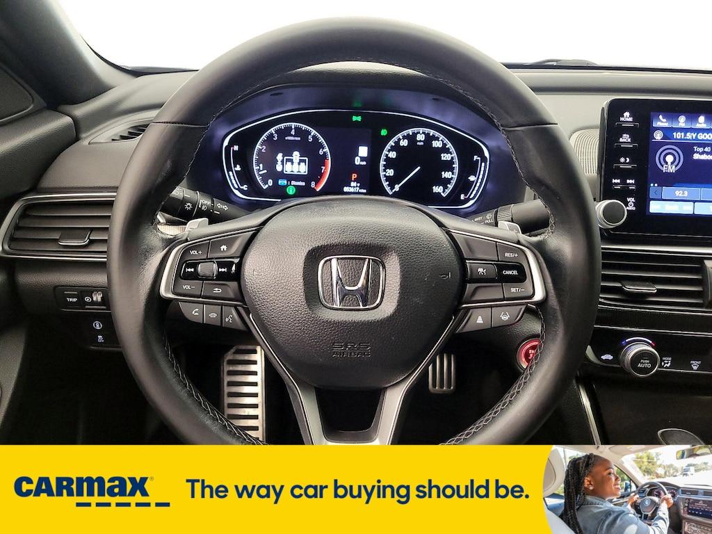 used 2021 Honda Accord car, priced at $24,998