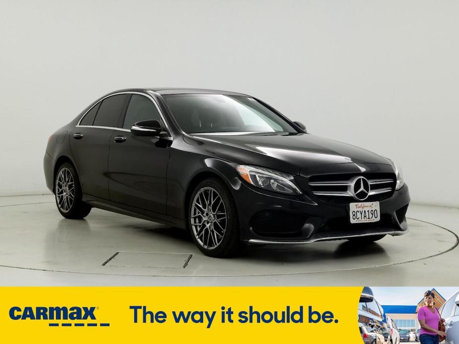 used 2015 Mercedes-Benz C-Class car, priced at $17,998