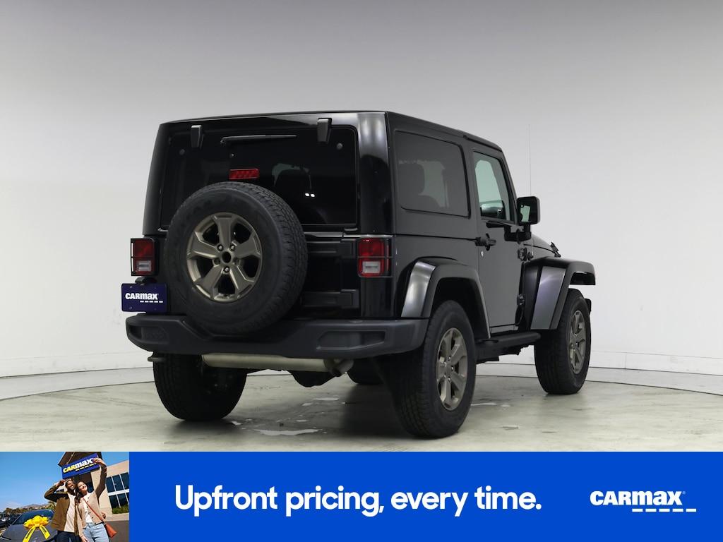 used 2018 Jeep Wrangler car, priced at $27,998