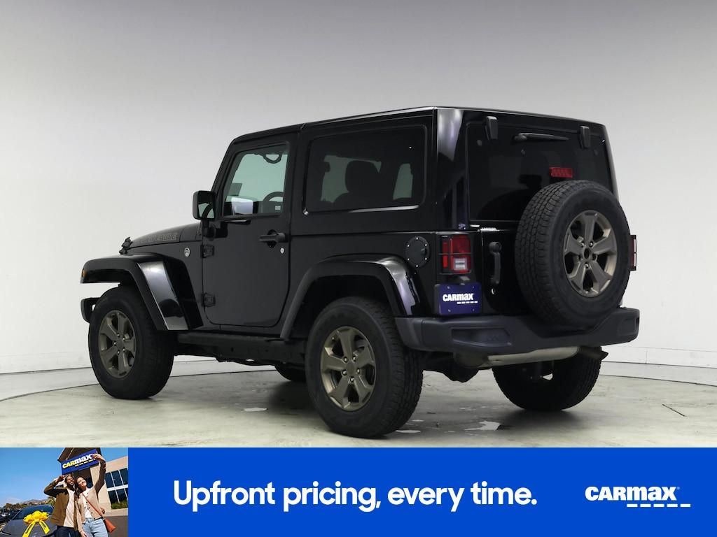 used 2018 Jeep Wrangler car, priced at $27,998