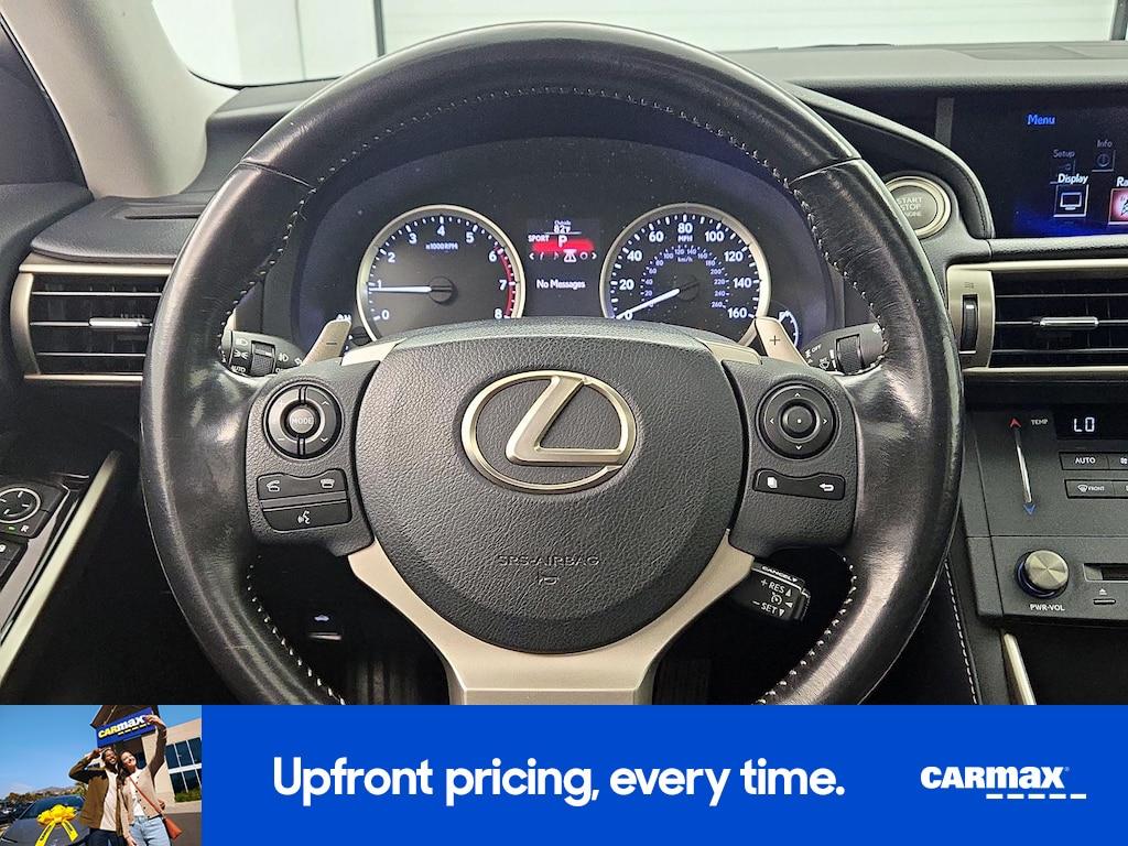 used 2016 Lexus IS 200t car, priced at $17,998