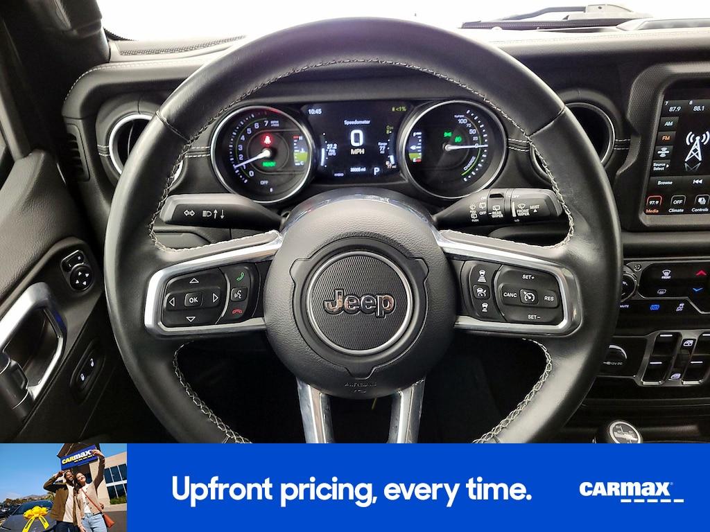 used 2022 Jeep Wrangler Unlimited 4xe car, priced at $32,998