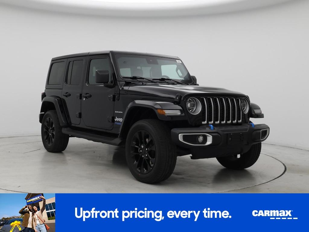 used 2022 Jeep Wrangler Unlimited 4xe car, priced at $32,998
