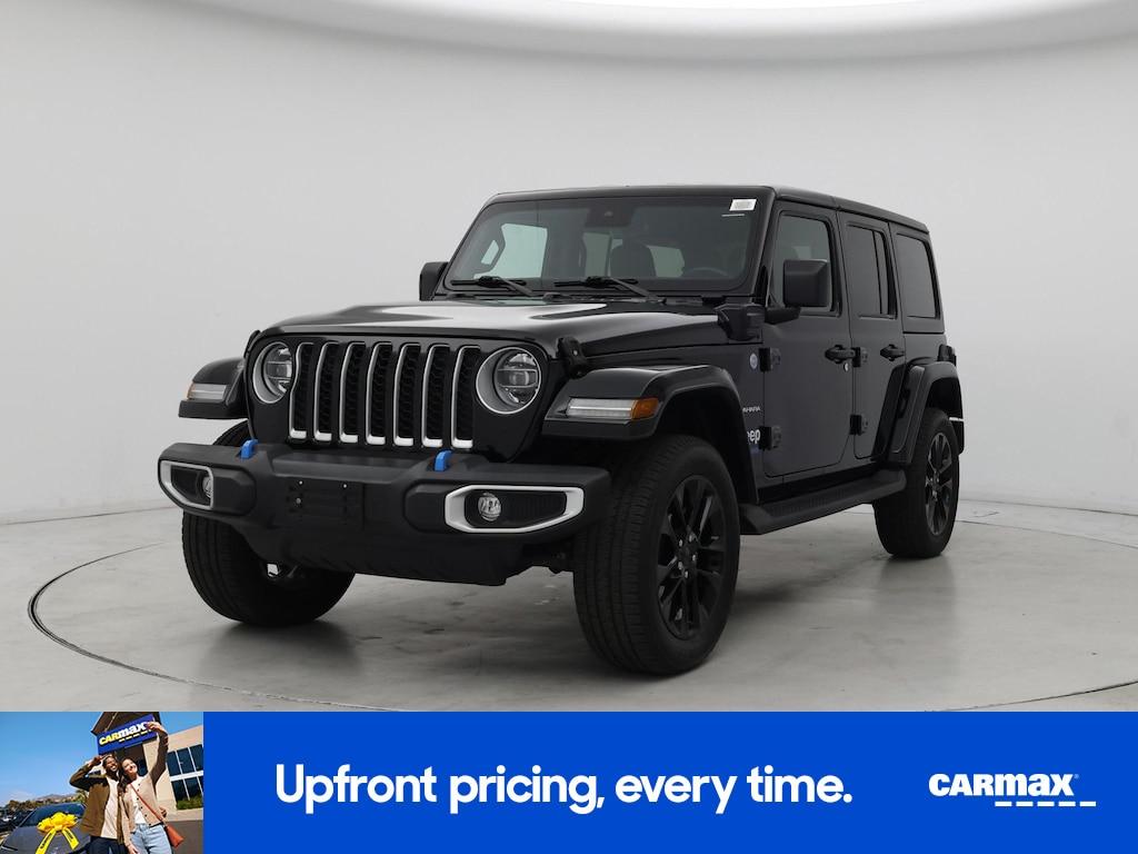 used 2022 Jeep Wrangler Unlimited 4xe car, priced at $32,998