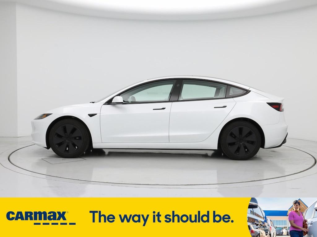 used 2025 Tesla Model 3 car, priced at $42,998