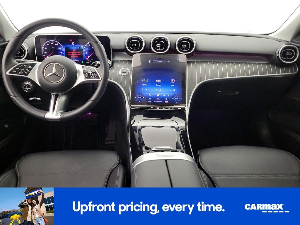 used 2023 Mercedes-Benz C-Class car, priced at $33,998