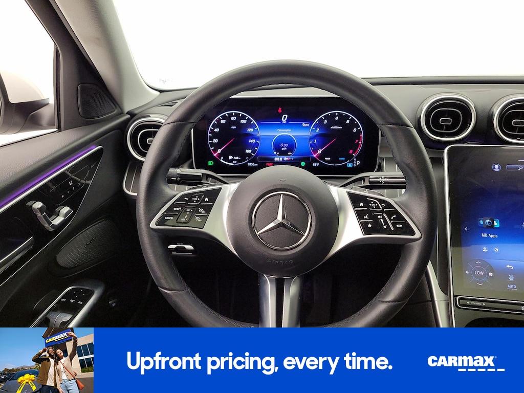 used 2023 Mercedes-Benz C-Class car, priced at $33,998