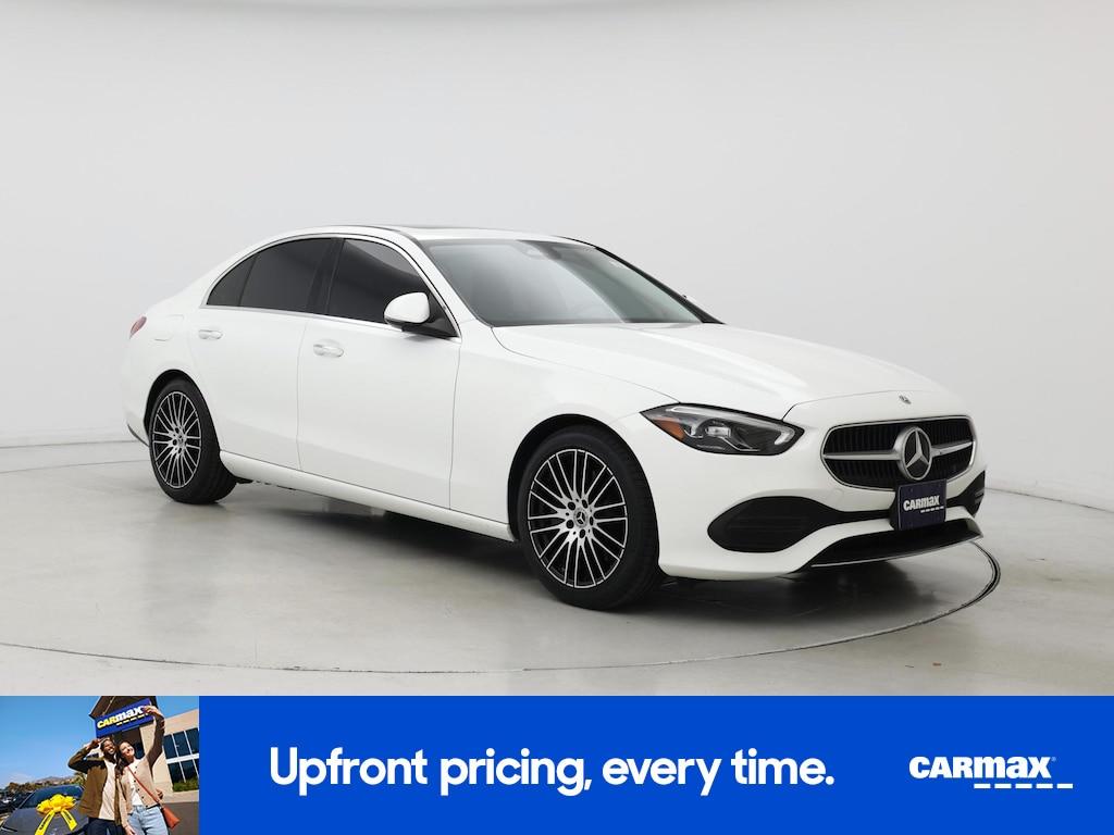 used 2023 Mercedes-Benz C-Class car, priced at $33,998