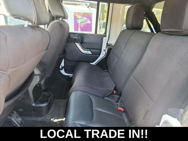 used 2015 Jeep Wrangler Unlimited car, priced at $33,299