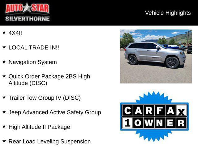 used 2018 Jeep Grand Cherokee car, priced at $27,699