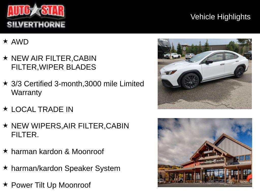 used 2022 Subaru WRX car, priced at $29,198