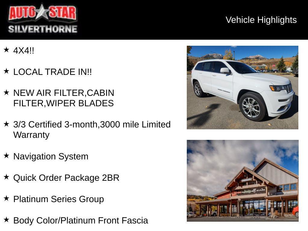 used 2019 Jeep Grand Cherokee car, priced at $29,780