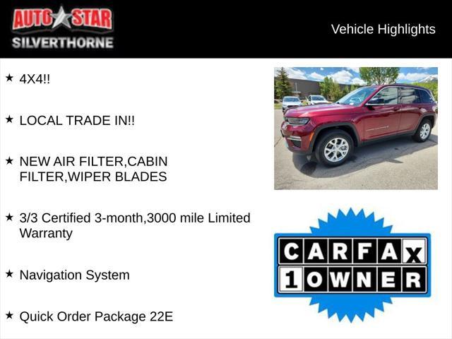 used 2023 Jeep Grand Cherokee car, priced at $30,785