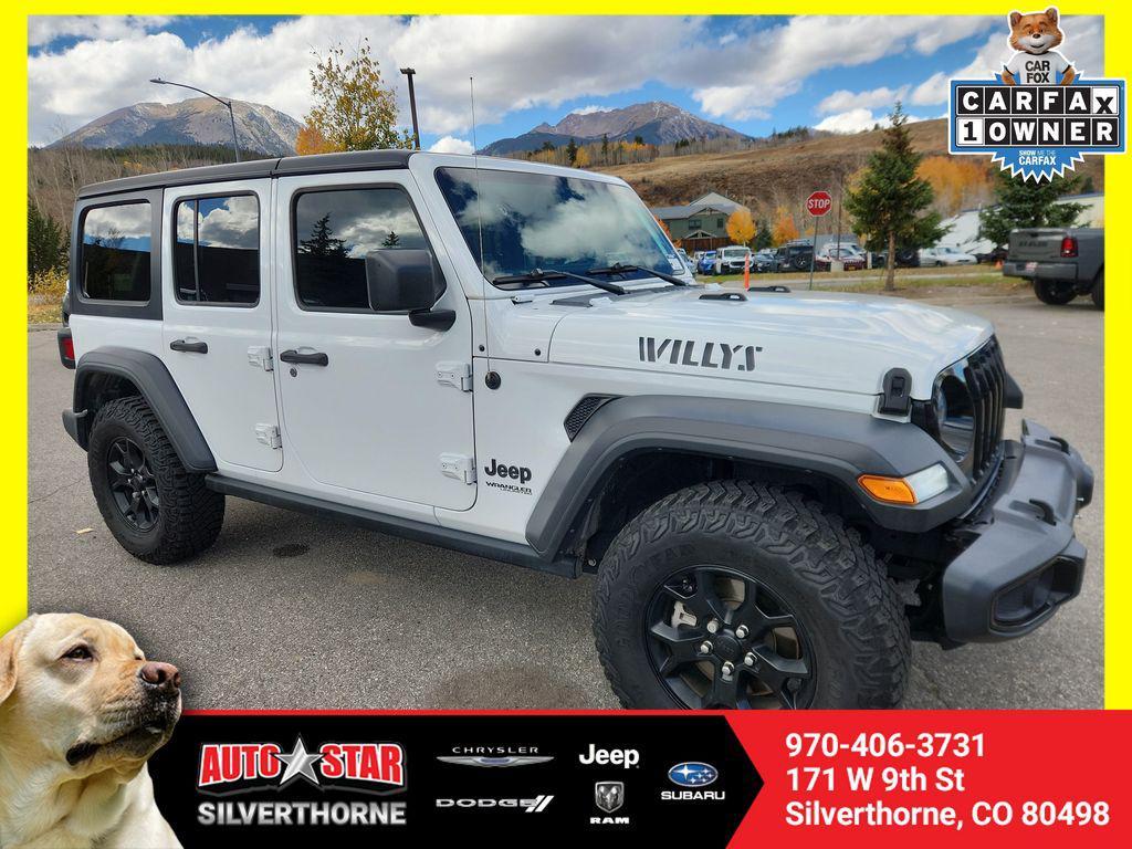 used 2020 Jeep Wrangler Unlimited car, priced at $29,099