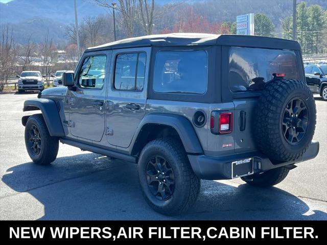 used 2022 Jeep Wrangler Unlimited car, priced at $31,205