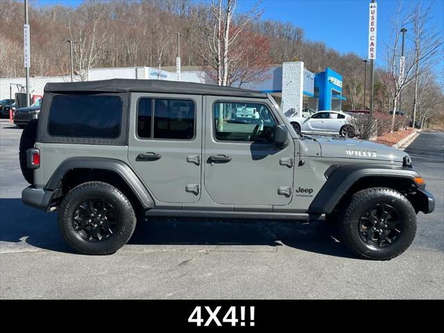 used 2022 Jeep Wrangler Unlimited car, priced at $31,205