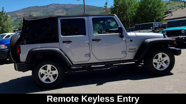 used 2018 Jeep Wrangler JK Unlimited car, priced at $26,949