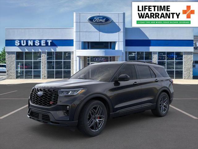 new 2025 Ford Explorer car, priced at $55,371