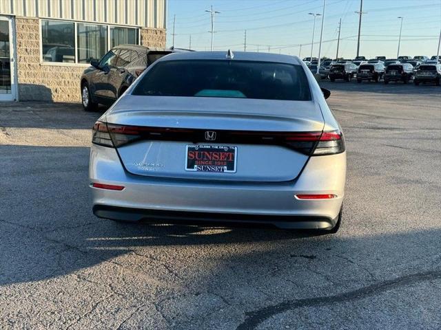 used 2024 Honda Accord car, priced at $23,400