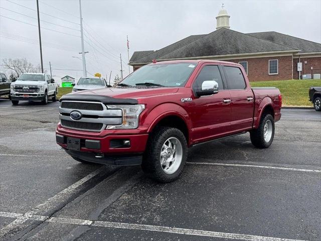 used 2018 Ford F-150 car, priced at $38,990