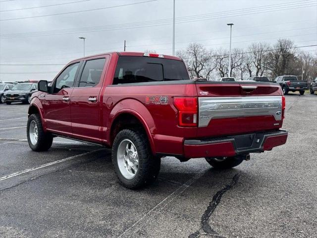 used 2018 Ford F-150 car, priced at $38,990