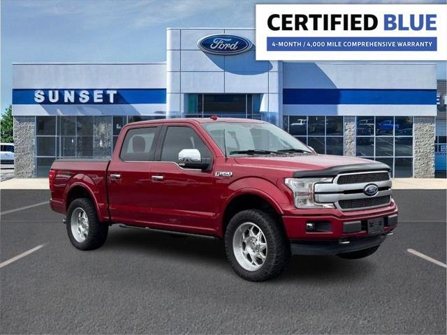 used 2018 Ford F-150 car, priced at $37,495