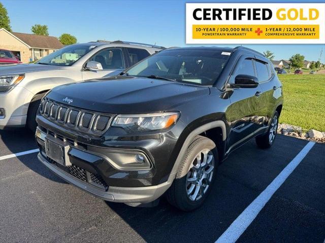 used 2022 Jeep Compass car, priced at $24,500