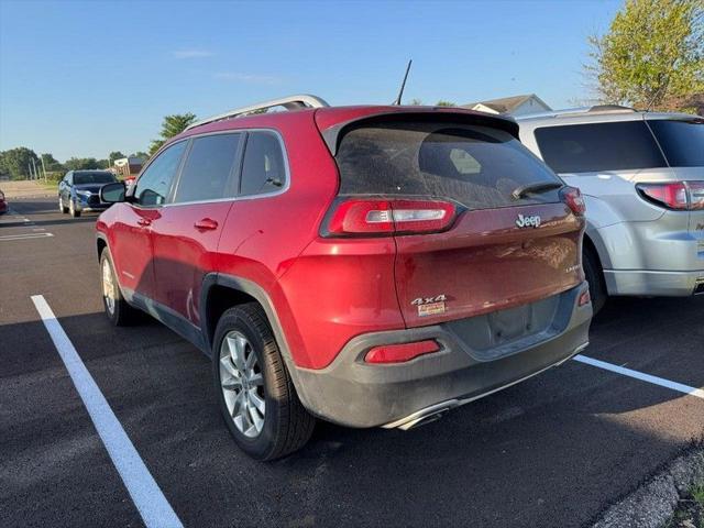 used 2015 Jeep Cherokee car, priced at $13,000