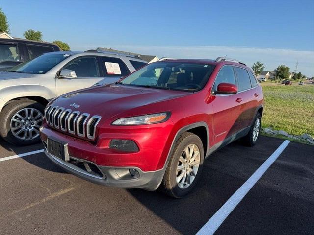 used 2015 Jeep Cherokee car, priced at $13,000
