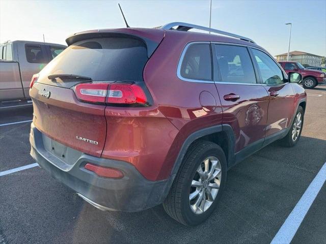 used 2015 Jeep Cherokee car, priced at $13,000