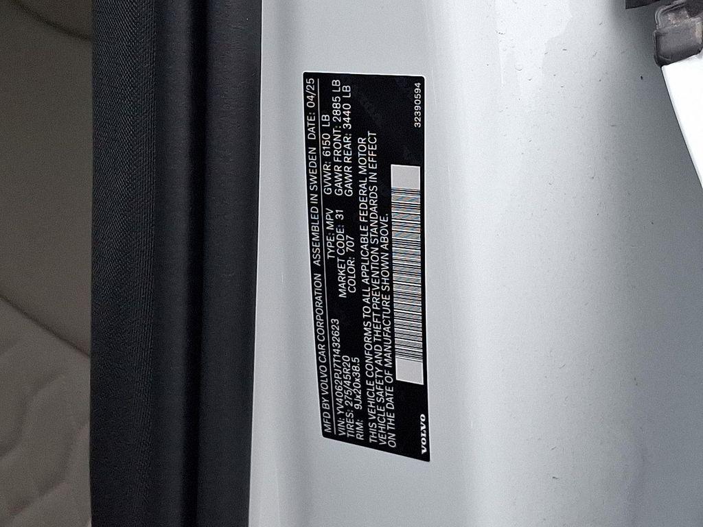new 2026 Volvo XC90 car, priced at $68,750