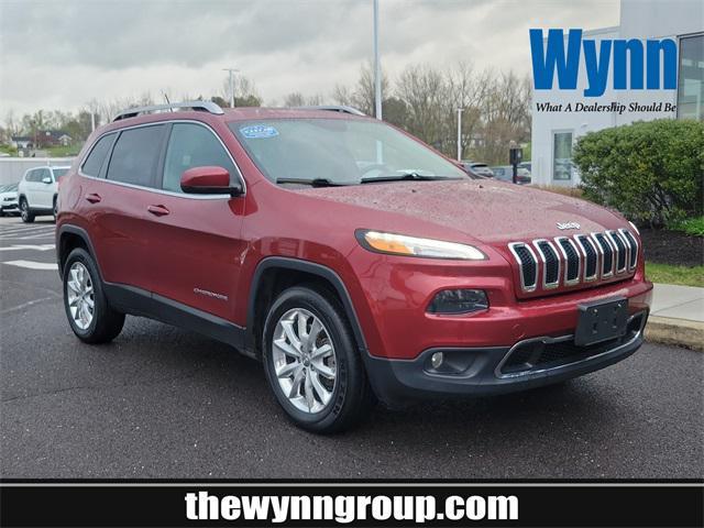 used 2014 Jeep Cherokee car, priced at $14,999