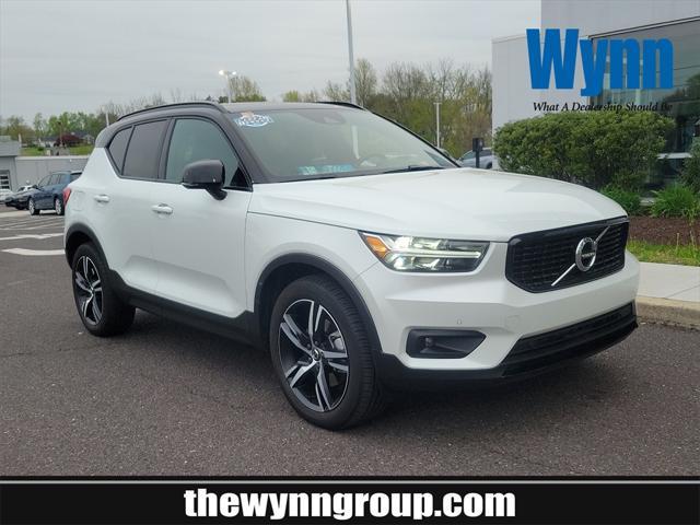 used 2021 Volvo XC40 car, priced at $33,999