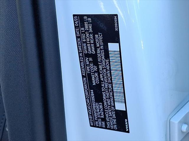 new 2025 Volvo XC90 car, priced at $65,555