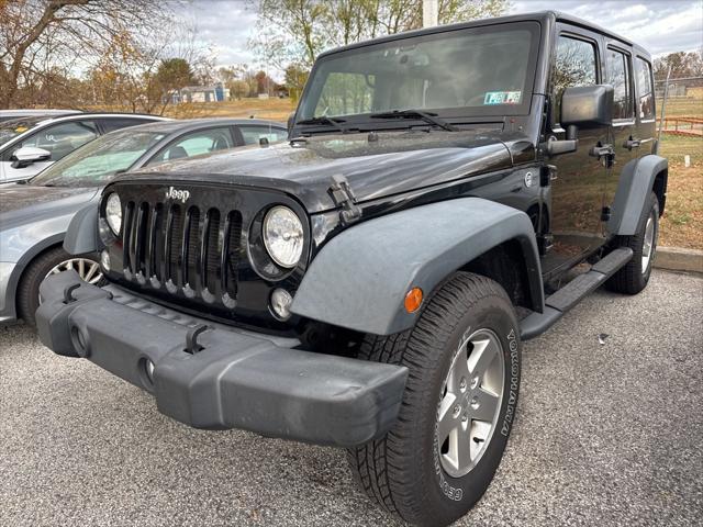 used 2015 Jeep Wrangler Unlimited car, priced at $15,993