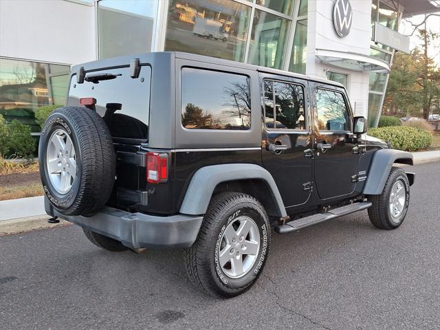 used 2015 Jeep Wrangler Unlimited car, priced at $15,000