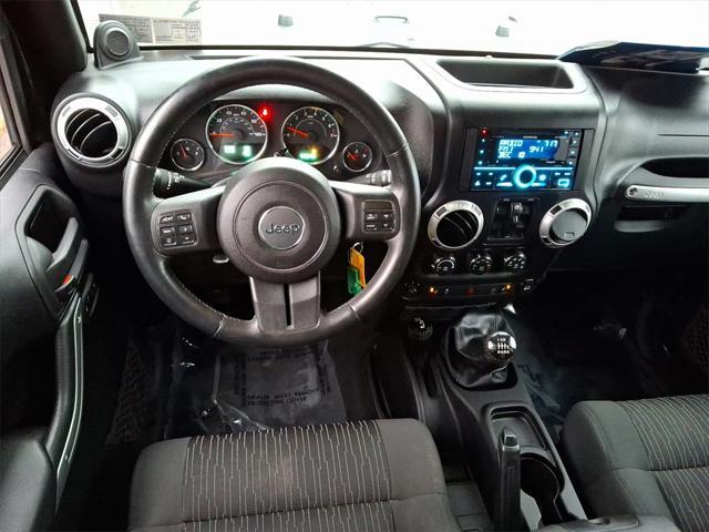 used 2012 Jeep Wrangler Unlimited car, priced at $14,990