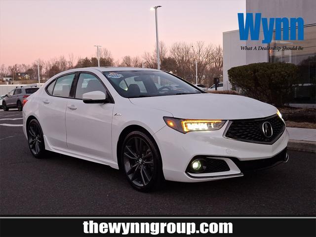 used 2018 Acura TLX car, priced at $21,696