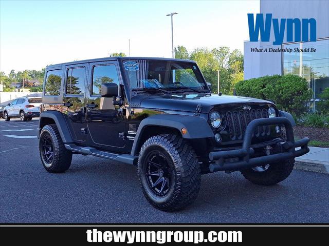 used 2016 Jeep Wrangler Unlimited car, priced at $17,690