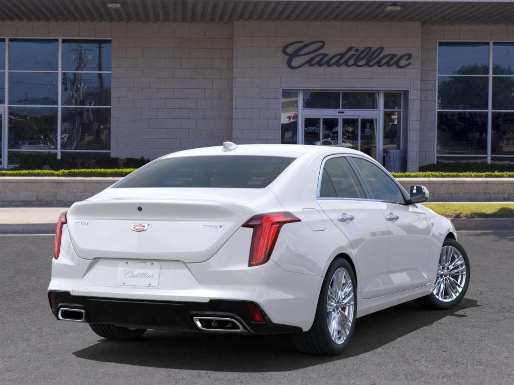 new 2025 Cadillac CT4 car, priced at $45,715