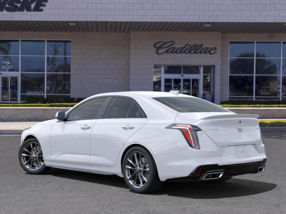 new 2025 Cadillac CT4 car, priced at $47,190