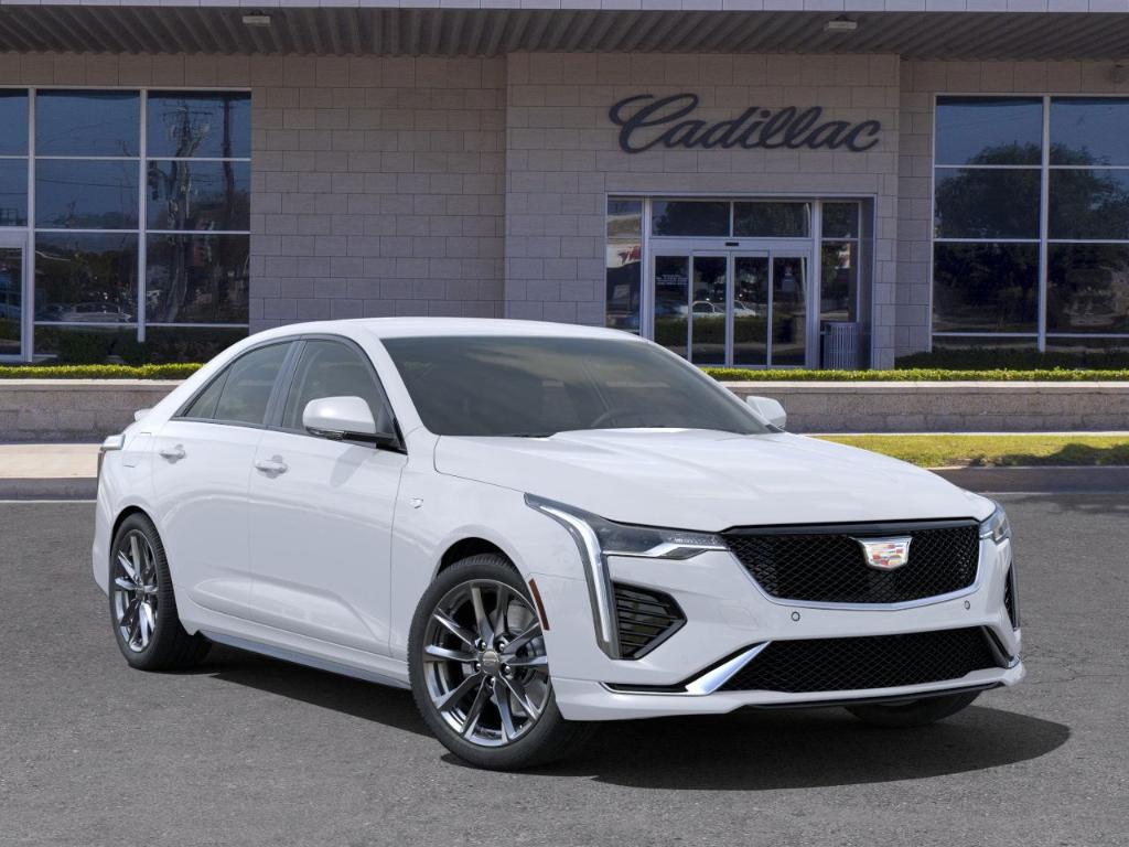 new 2025 Cadillac CT4 car, priced at $47,190