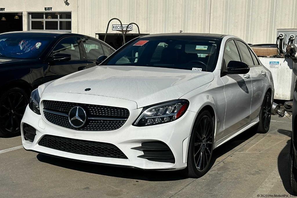 used 2021 Mercedes-Benz C-Class car, priced at $26,995