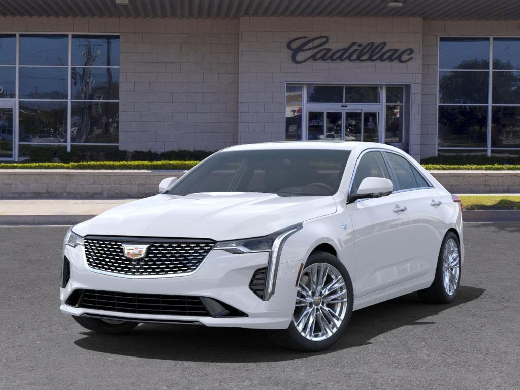 new 2025 Cadillac CT4 car, priced at $48,440