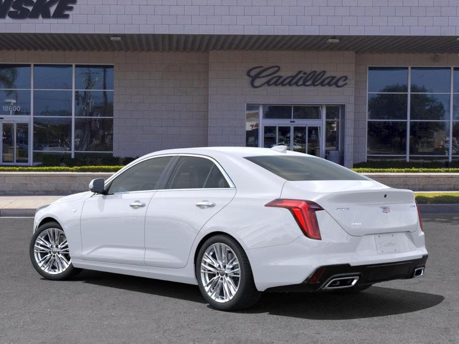 new 2025 Cadillac CT4 car, priced at $48,440